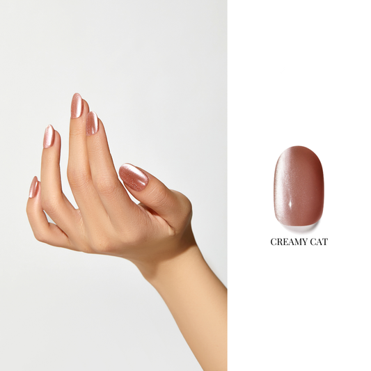 CREAMY CAT | OneCure Gel Polish Cat Eye