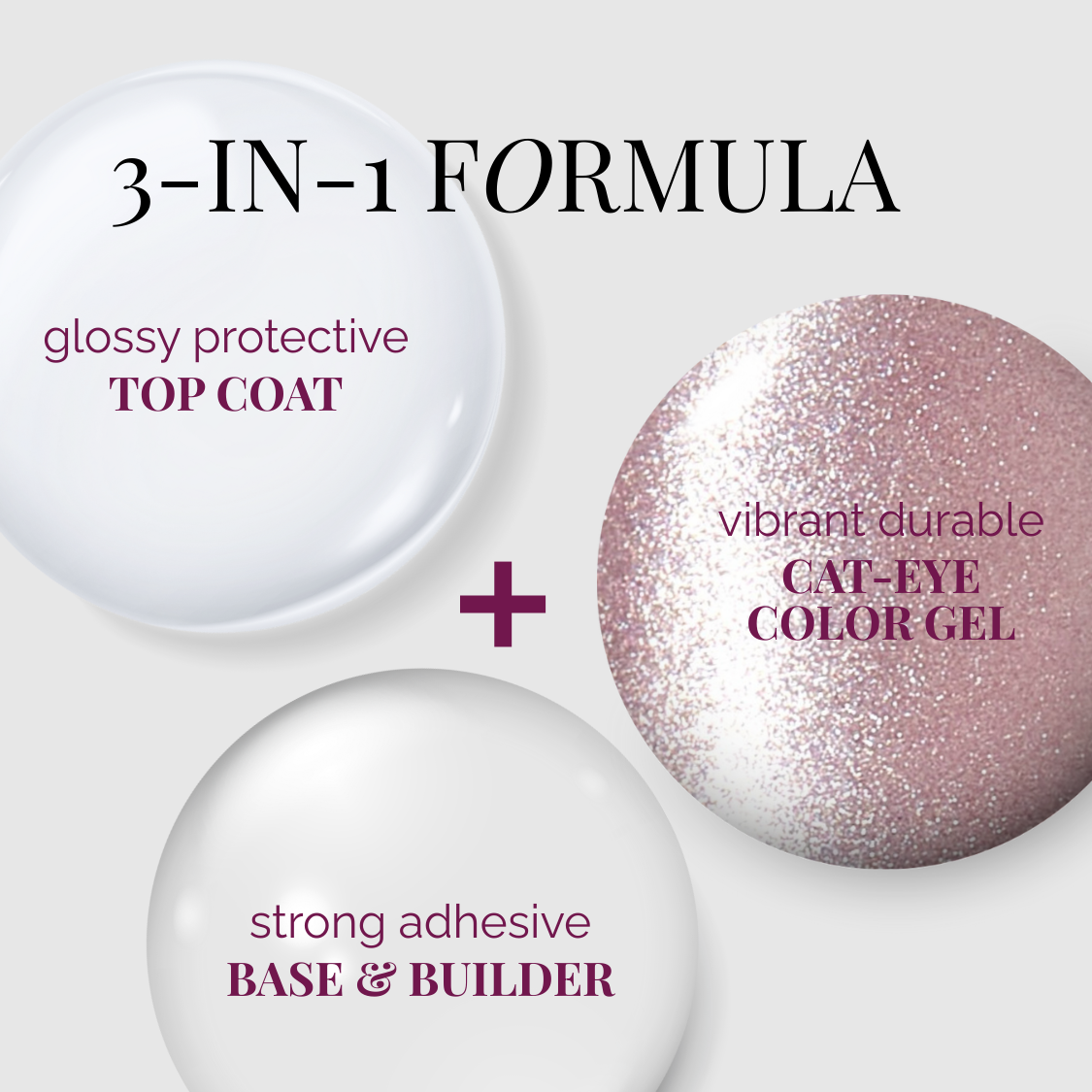 PINKY CAT | OneCure Gel Polish Cat Eye