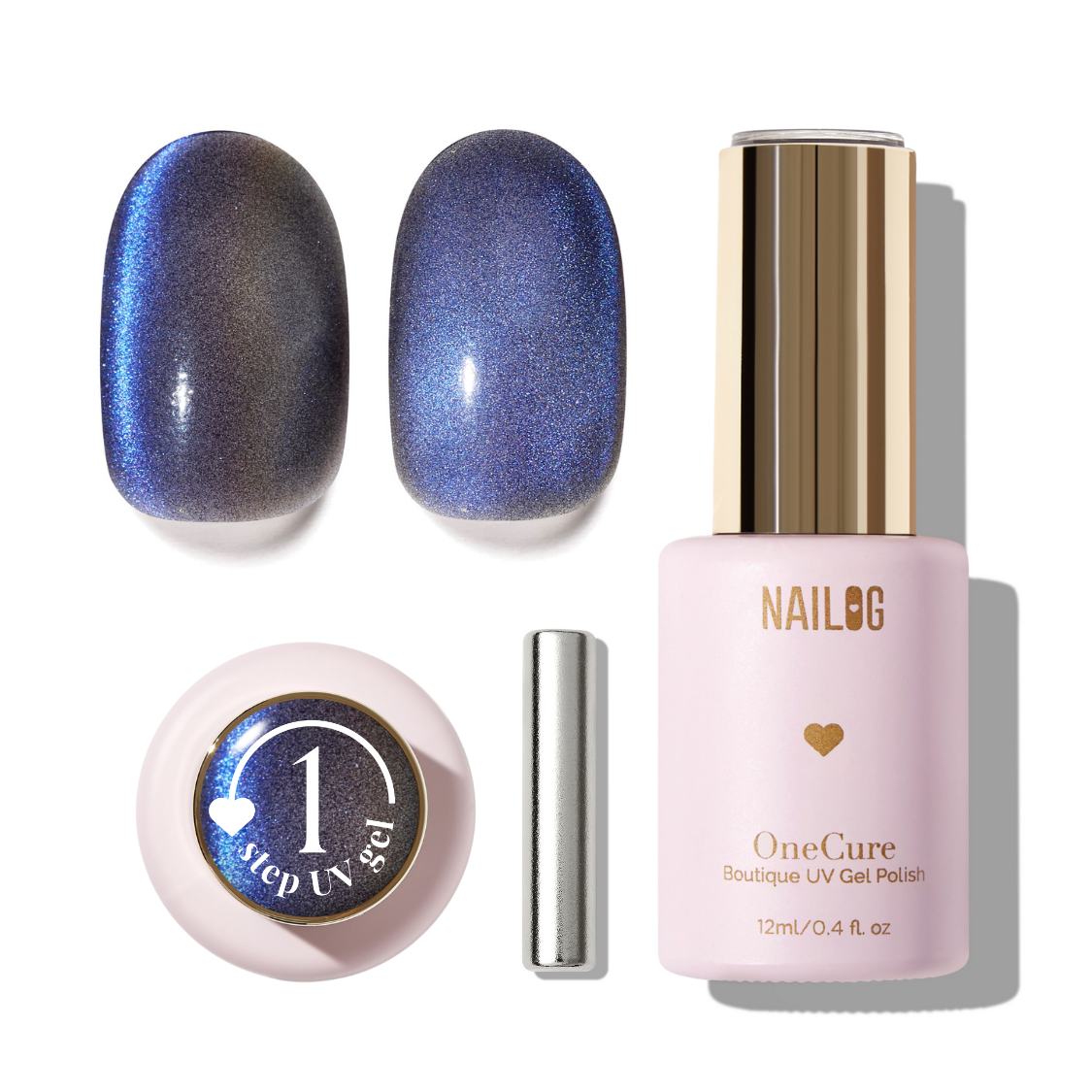 NIGHT CAT | OneCure Gel Polish Cat Eye