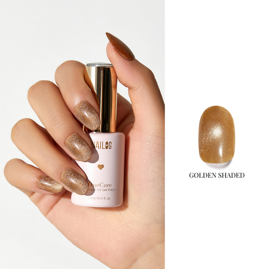 GOLDEN SHADED | OneCure Gel Polish Cat Eye