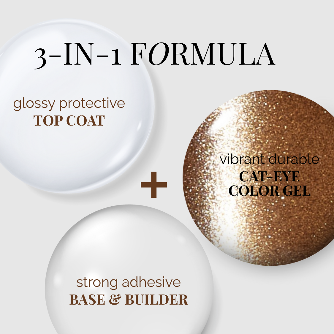 COFFEE CAT | OneCure Gel Polish Cat Eye