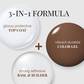 KHAKI BROWN | OneCure Gel Polish - NAILOG semi cured nail strip