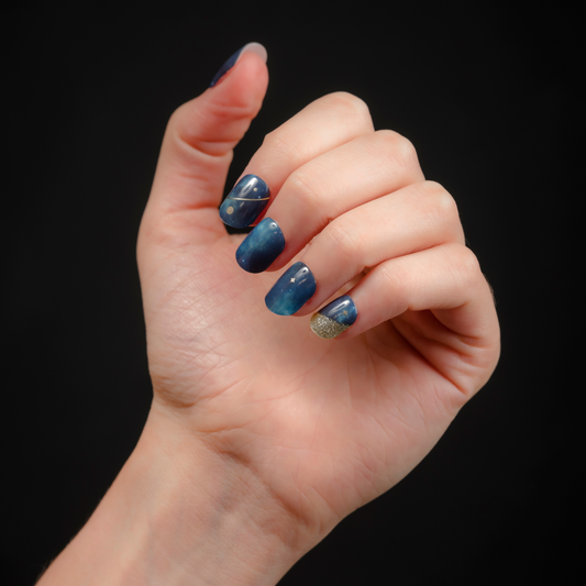 Zodiac | Mani 34 - NAILOG semi cured nail strip