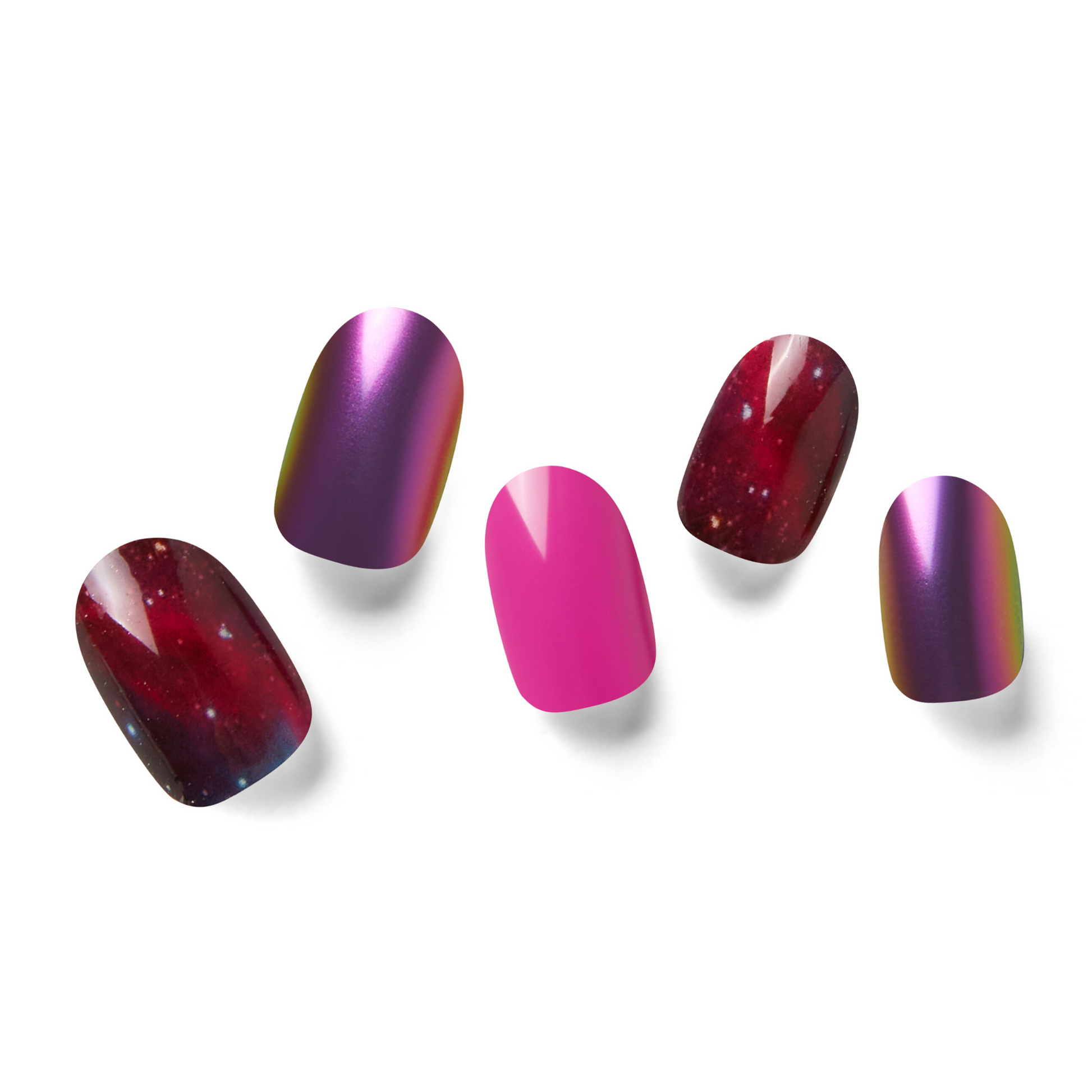 Lost In Galaxy | Mani 34 - NAILOG semi cured nail strip