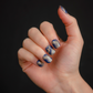 Shooting Stars | Mani 34 - NAILOG semi cured nail strip