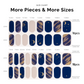 Shooting Stars | Mani 34 - NAILOG semi cured nail strip