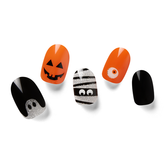 Trick or Treat | Mani 34 Halloween - NAILOG semi cured nail strip