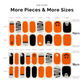 Trick or Treat | Mani 34 Halloween - NAILOG semi cured nail strip