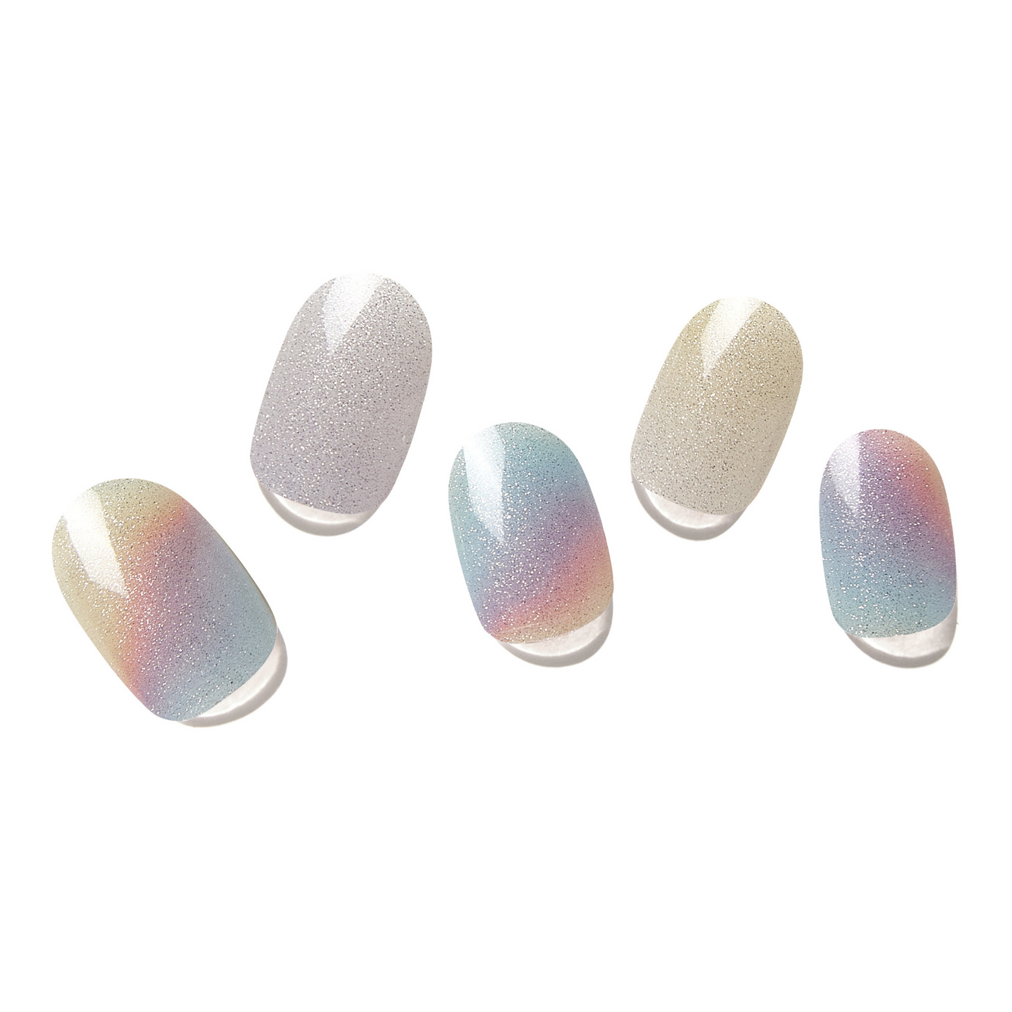 MISTY GLOW - NAILOG semi cured nail strip