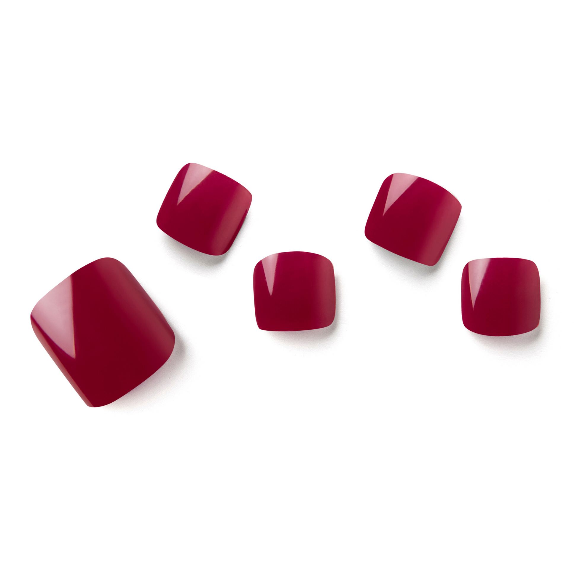 Rouge Noir | Pedi Strip - NAILOG semi cured nail strip