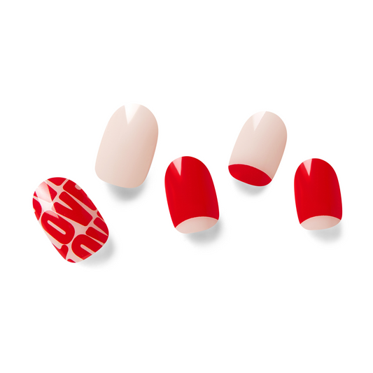 CITY OF LOVE | Mani 34 - NAILOG semi cured nail strip