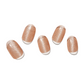 NUDE GLEAM | Mani 34 - NAILOG semi cured nail strip