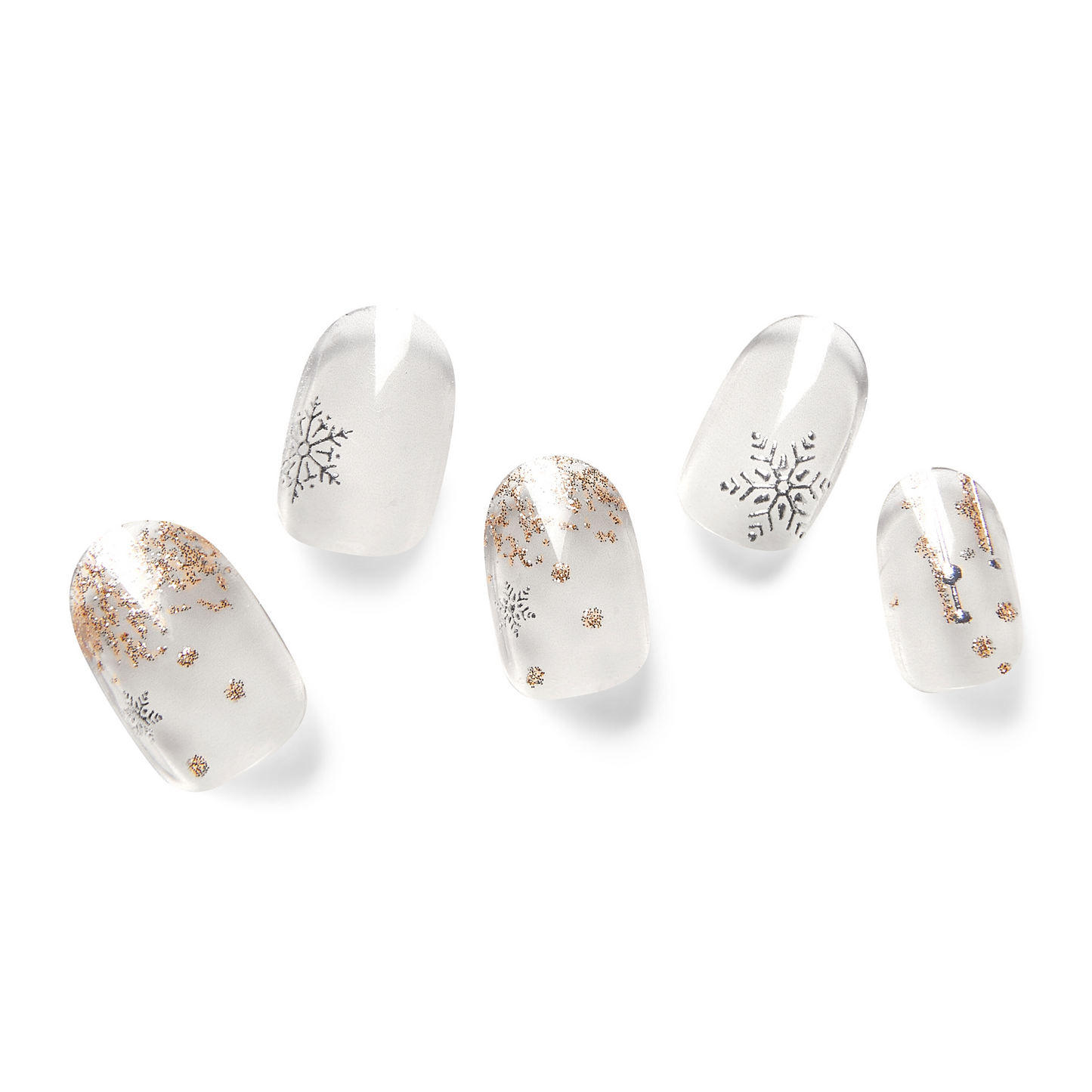 SNOWFLAKE | Mani Strip 20PC