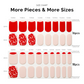 CITY OF LOVE | Mani 34 - NAILOG semi cured nail strip