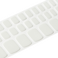 PEARL WHITE | Pedi Strip - NAILOG semi cured nail strip