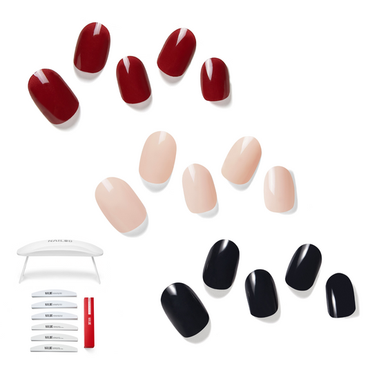 STARTER KIT_ABSOLUTE CLASSIC - NAILOG semi cured nail strip