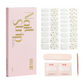 WHITE PETALS | Mani 34 - NAILOG semi cured nail strip