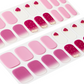 STRAWBERRY LOVE | Mani 34 - NAILOG semi cured nail strip