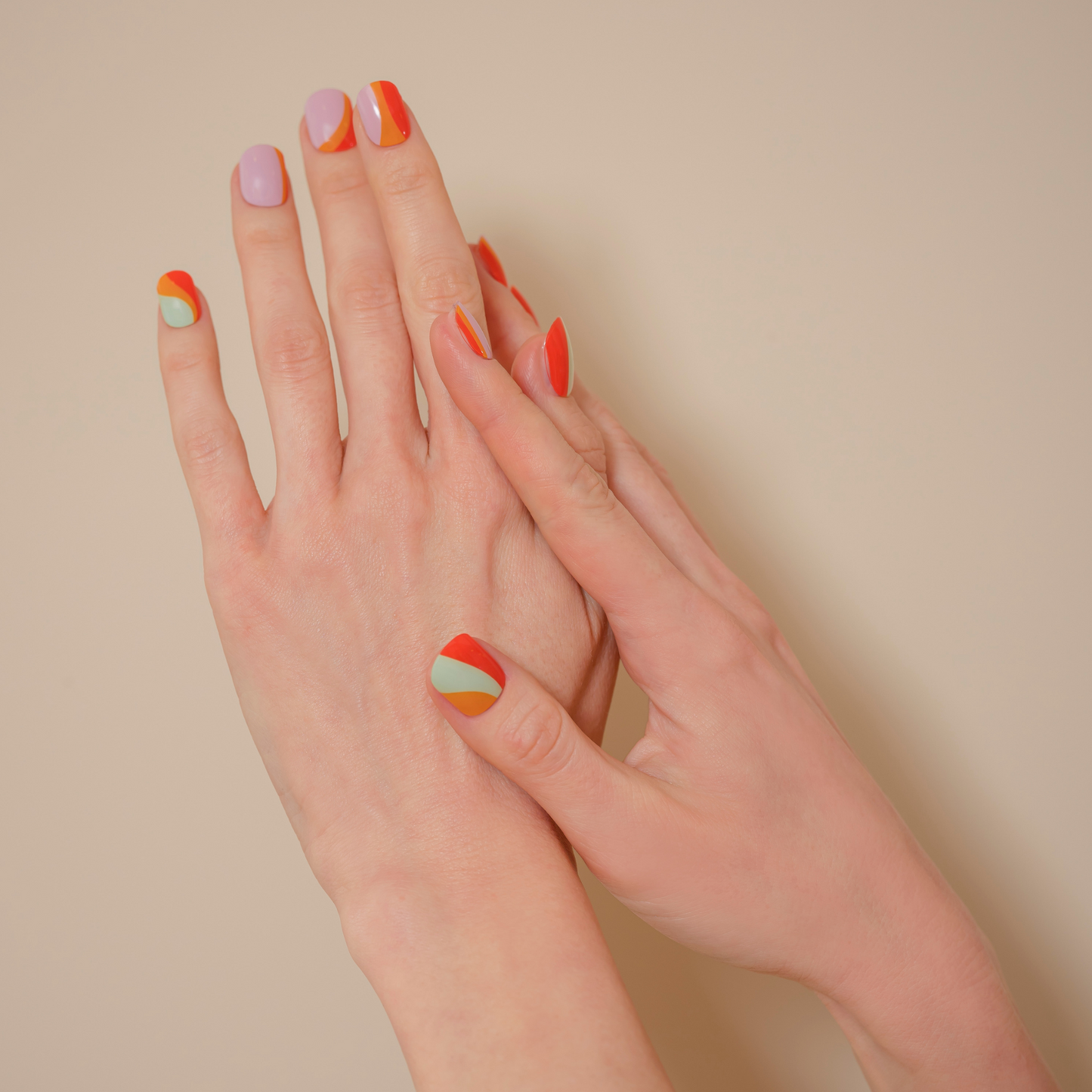 LOLLIPOP | Mani 34 - NAILOG semi cured nail strip